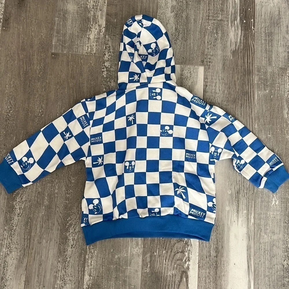 Zara Mickey Mouse Sweatshirt w/Hoodie